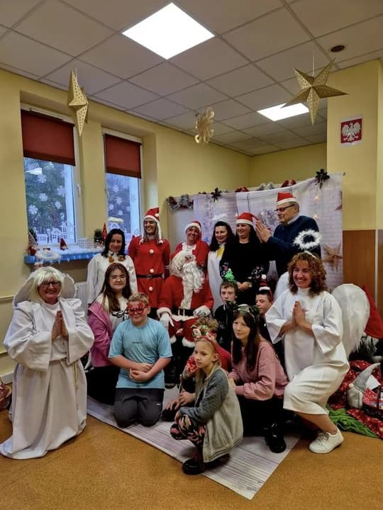 Mikołajki w Zespole Szkół Specjalnych w Jarocinie