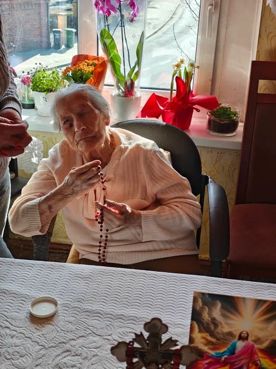 103 lata Franciszki Kończak z Żerkowa
