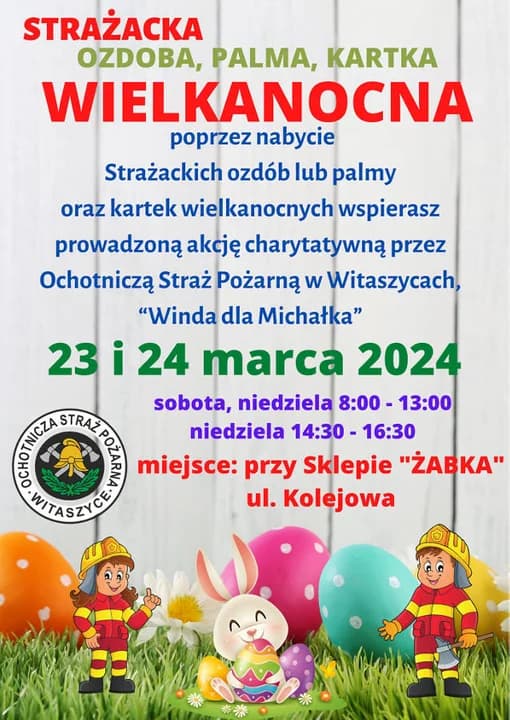 Strażacy z OSP chcą pomóc Michałkowi Jędrasiakowi z Witaszyc. Zapraszają na kiermasz — zdjęcie 3 z 3