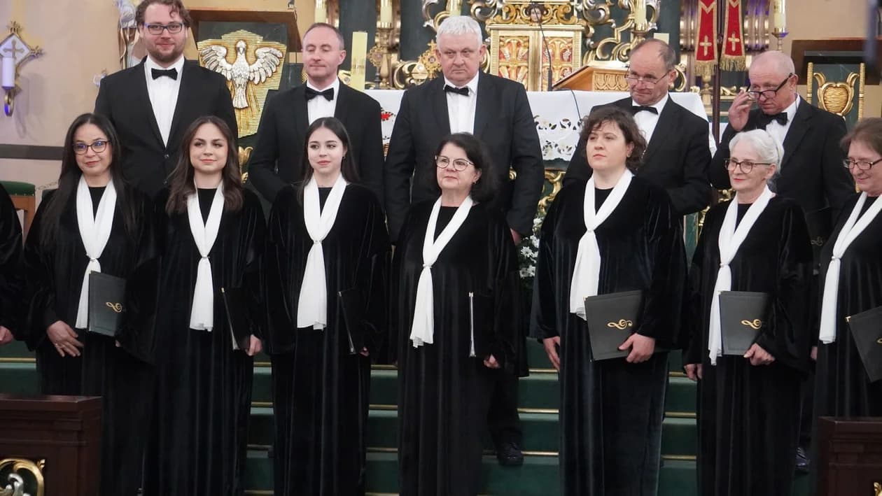 Podczas koncertu zaprezentował się Chór Cantare z Żegocina