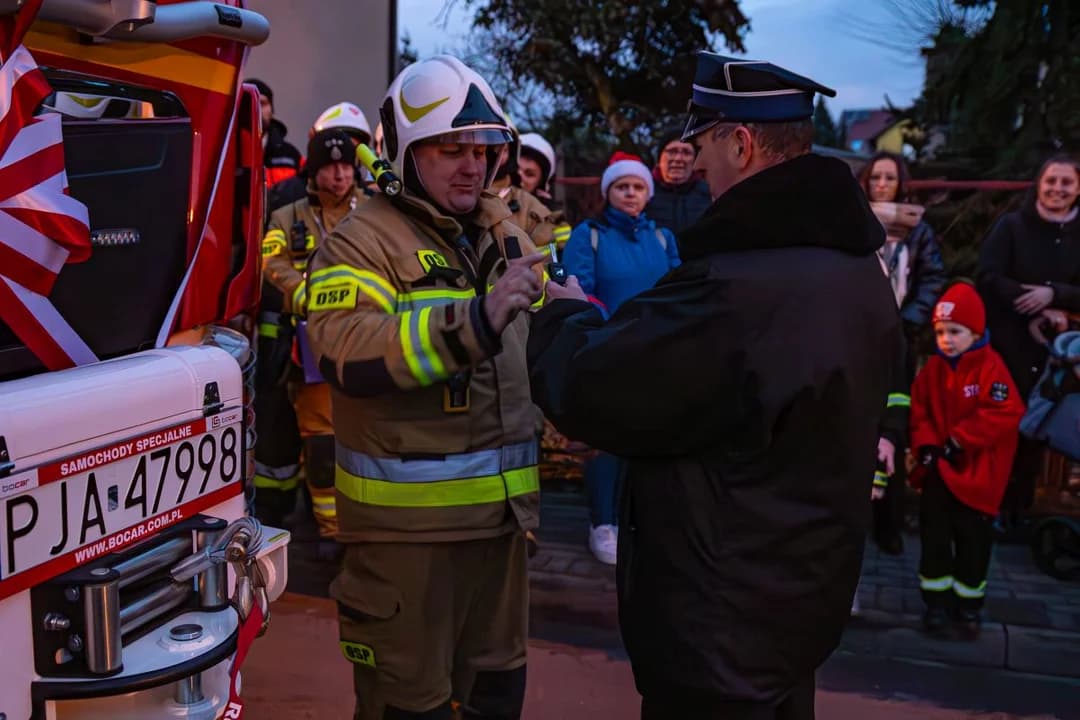 Nowy samochód dla OSP Cielcza