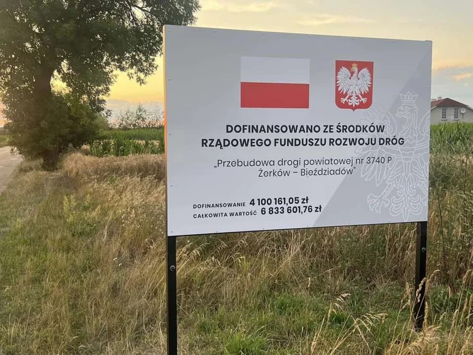 Przebudowa drogi Żerków-Bieździadów — zdjęcie 5 z 5