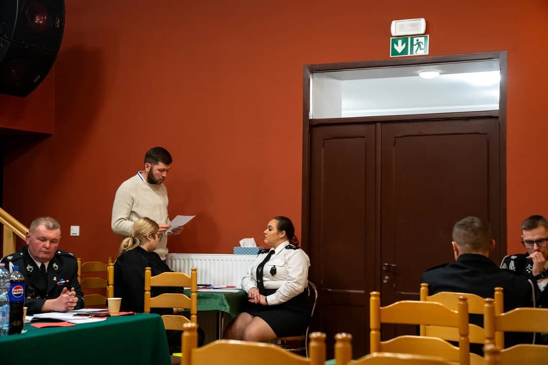 Zebranie sprawozdawczo - wyborcze OSP KSRG Jaraczewo — zdjęcie 3 z 15