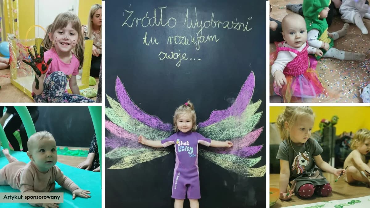 Zajęcia sensoryczne. Zainwestuj w rozwój dziecka i zapisz je do Źródła Wyobraźni w Jarocinie