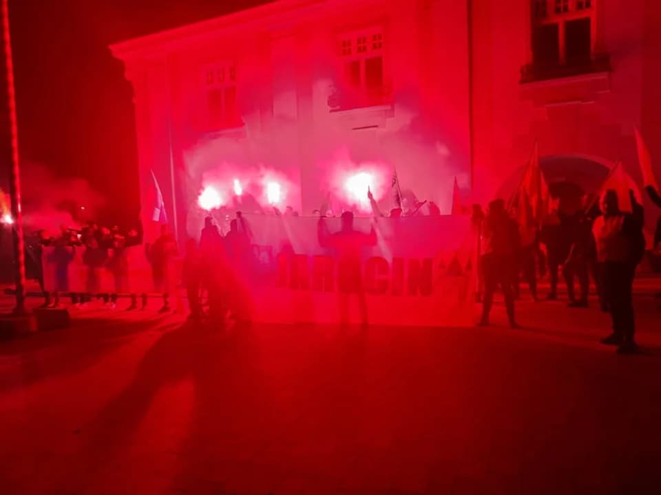 I Jarociński Marsz Niepodległości. Organizatorzy liczyli na ok. 900 osób. Czy tyle przyszło?