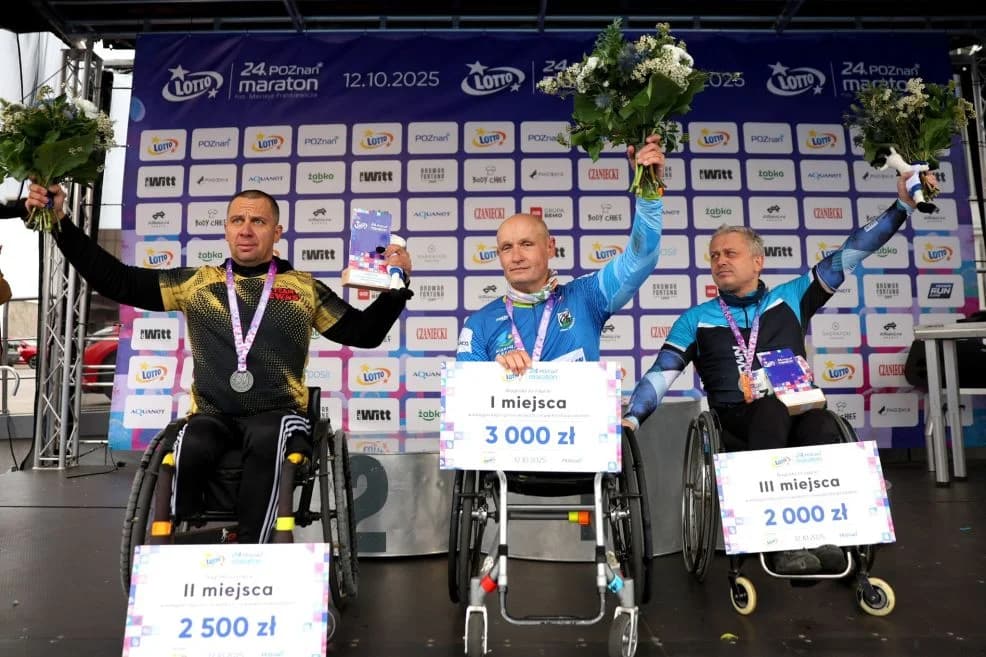 Nasi biegacze na 24. LOTTO Poznań Maraton. Znaleźli się wśród tysiący innych uczestników — zdjęcie 4 z 16