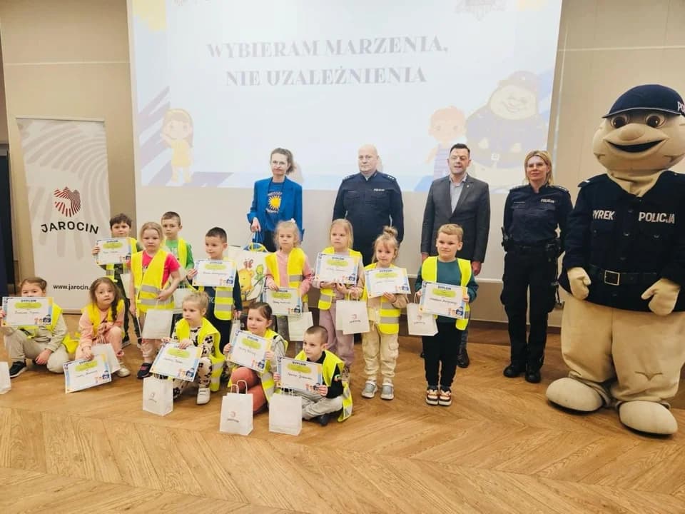 Przedszkolaki z Jarocina i Potarzycy najlepsze w konkursie z sierżantem Pyrkiem — zdjęcie 3 z 13