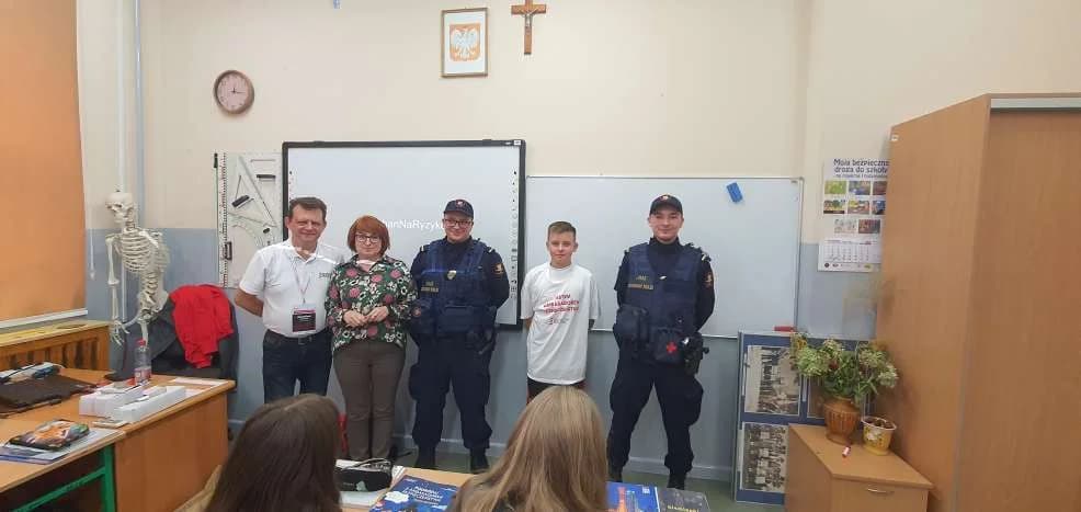 Szkoła w Mieszkowie w kolejnej edycji „Bezpiecznego przejazdu” — zdjęcie 4 z 5