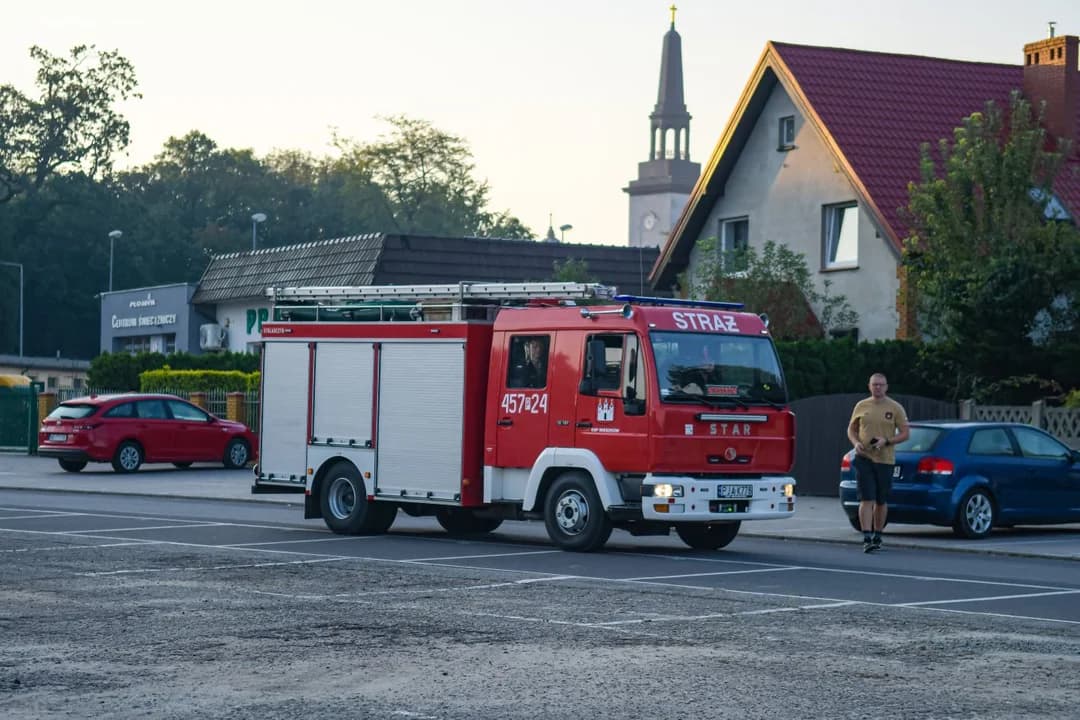 Jarocińscy strażacy jadą na pomoc mieszkańcom gminy Mysłakowice