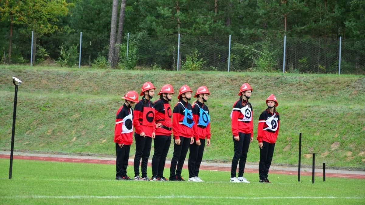 Powiatowe Zawody Sportowo-Pożarnicze w Żerkowie