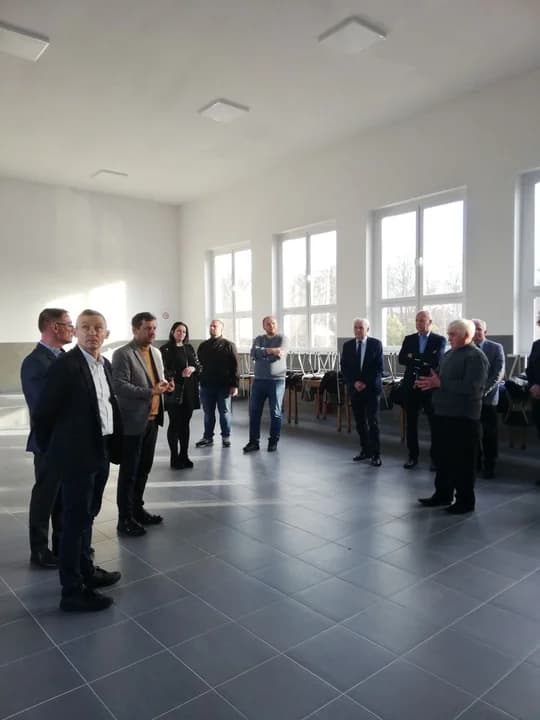 Wyremontowana sala wiejska w Wilczy