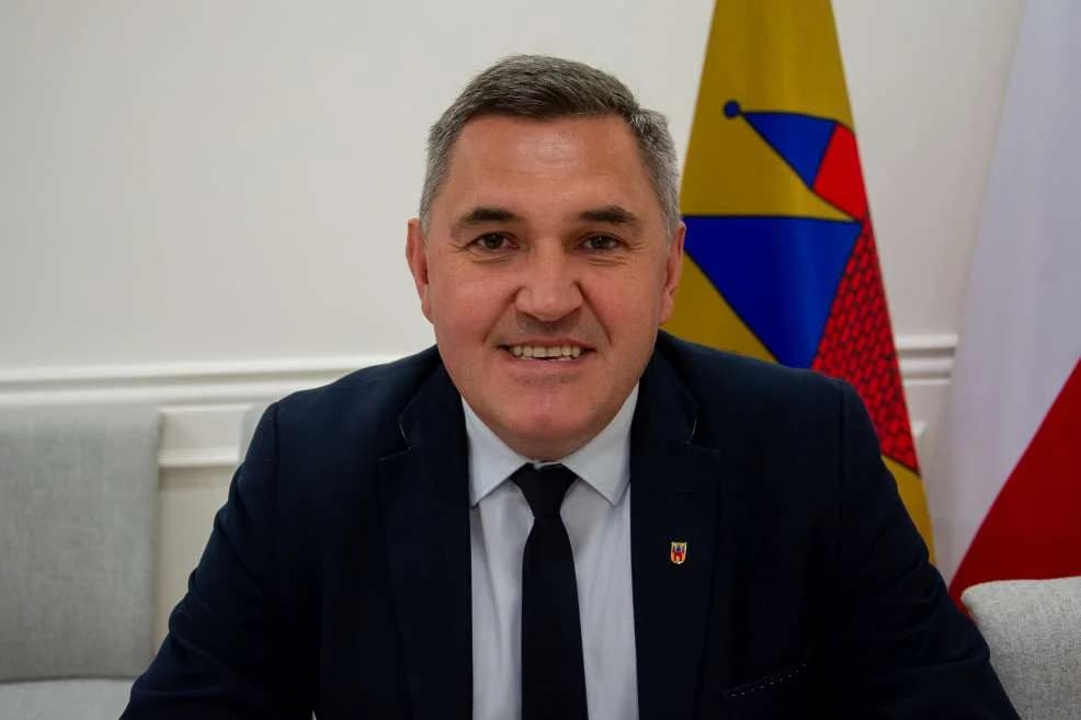 Dyrektor wydziału oświaty Marek Sobczak