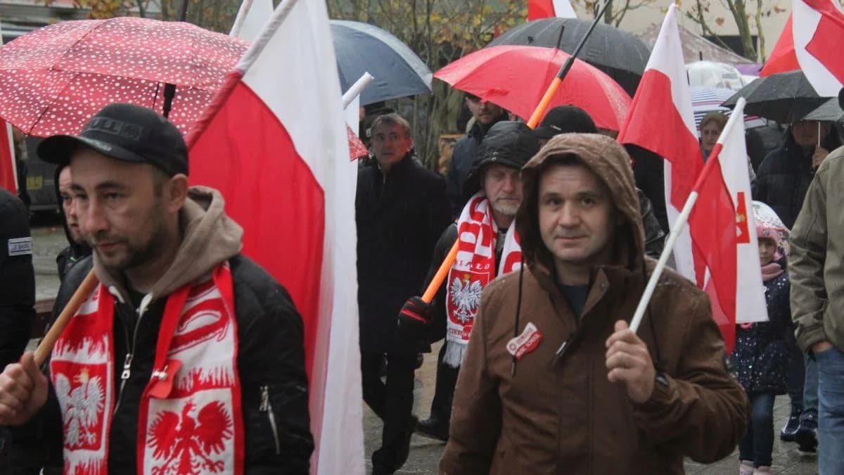 II Jarociński Marsz Niepodległości przeszedł ulicami Jarocina