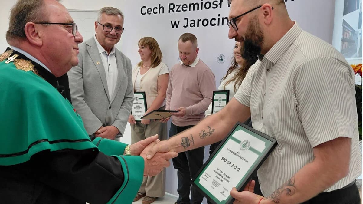 Jarociński Cech rzemiosł Różnych przyjął nowych rzemieślników - kim są i co robią? [ZDJĘCIA]