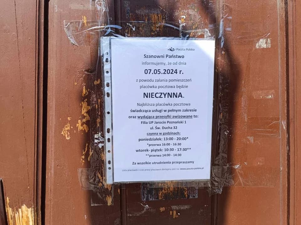 Zamknięto Urząd Pocztowy nr 1 w Jarocinie. Dlaczego? — zdjęcie 3 z 5