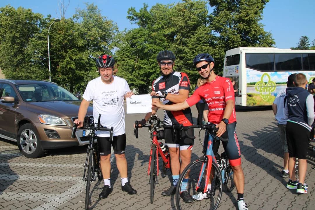 Ironman Michał Masztalerz wystartował dla Stefanii Pawlak