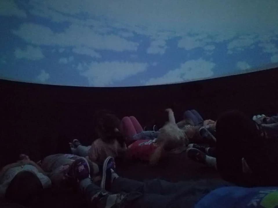 Do przedszkola w Mieszkowie przyjechało Kino Sferyczne [ZDJĘCIA]