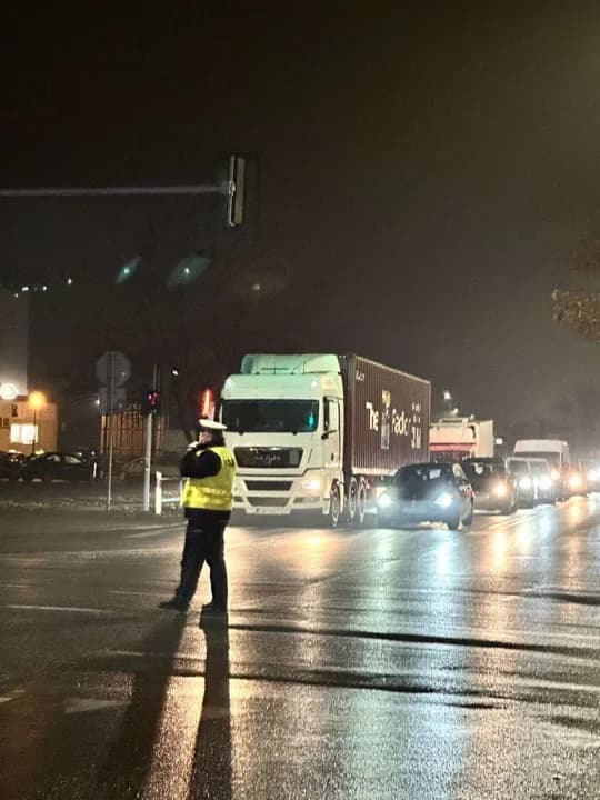 Potrącenie na ulicy Powstańców Wielkopolskich w Jarocinie
