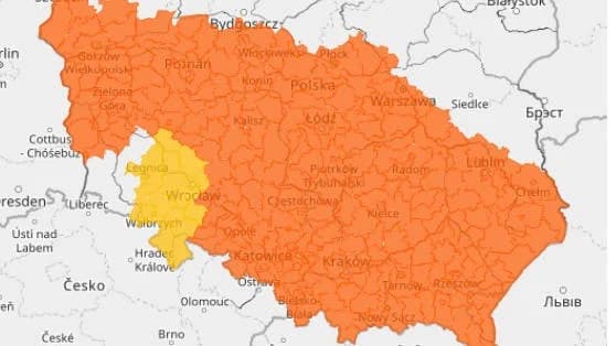 Ostrzeżenie meteorologiczne i alerty pogodowe — zdjęcie 1 z 8
