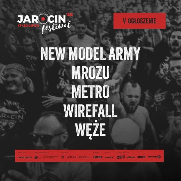 Jarocin Festiwal 2025. Znamy pierwszy artystów. Zobaczcie, kto wystąpi w lipcu [ZDJĘCIA, SONDA]