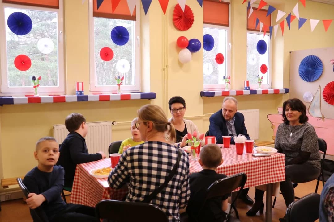 Dzień amerykański w Zespole Szkół Specjalnych w Jarocinie