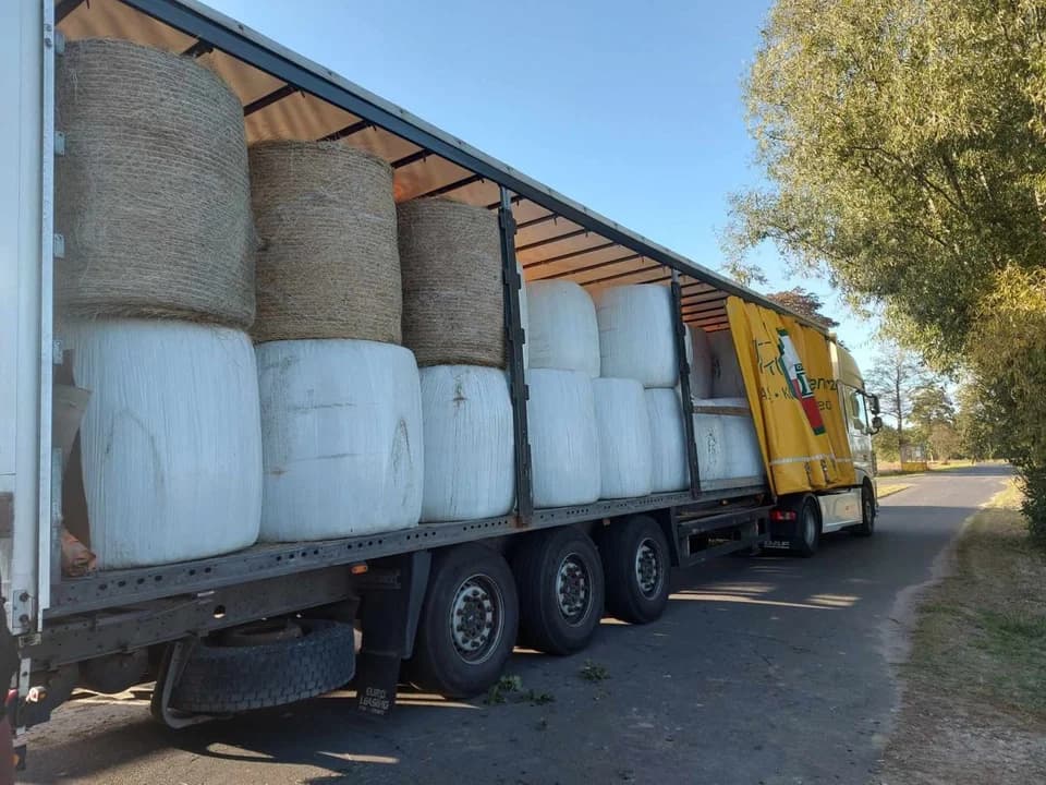 Rolnicy z Ludwinowa, Lubini Małej i Kamienia wsparli poszkodowanych w powodzi