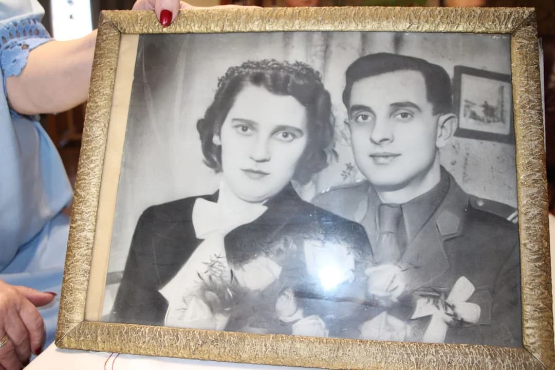Urszula i Edmund Majsnerowscy z Jaraczewa razem od 70 lat — zdjęcie 4 z 7