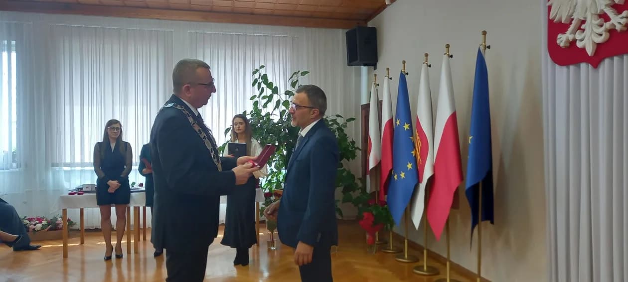 Podziękowania dla burmistrza Dariusza Strugały