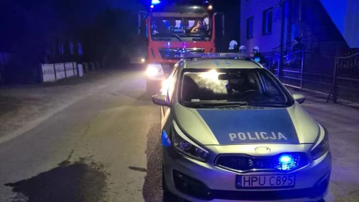 34-latek z Jarocina zaalarmował służby o wybuchu bomby, nieprzytomnej kobiecie i dziecku