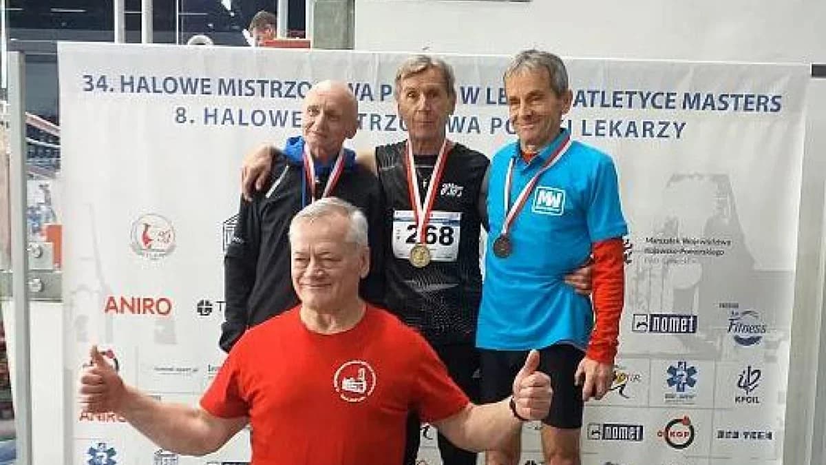 W lutym mogliśmy cieszyć się z kolejnego sukcesu lekkoatletycznego. Tym razem w kategorii Masters. Będący jak wino - im starszy tym lepszy - Jan Tomczak po raz kolejny przywiózł do Jarocina medal. Tym razem było to złoto w skoku w dal. - Niestety pogłębiła się kontuzja i teraz pozostało pięć tygodni na rehabilitację i wylot na Florydę - napisał nasz mistrz po swoim starcie w Toruniu Relację z niego znajdziecie [TUTAJ]