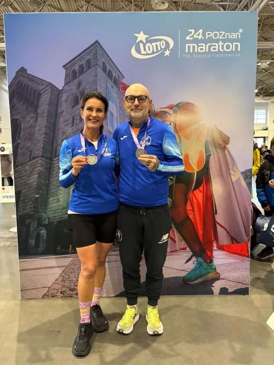 Nasi biegacze na 24. LOTTO Poznań Maraton. Znaleźli się wśród tysiący innych uczestników — zdjęcie 6 z 16