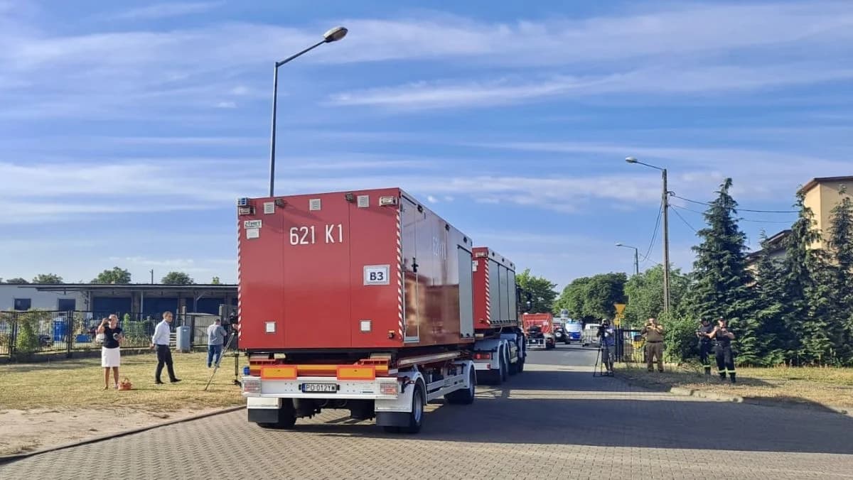 Jarocińscy strażacy jadą gasić pożary do Grecji. To już kolejny taki przypadek — zdjęcie 4 z 14