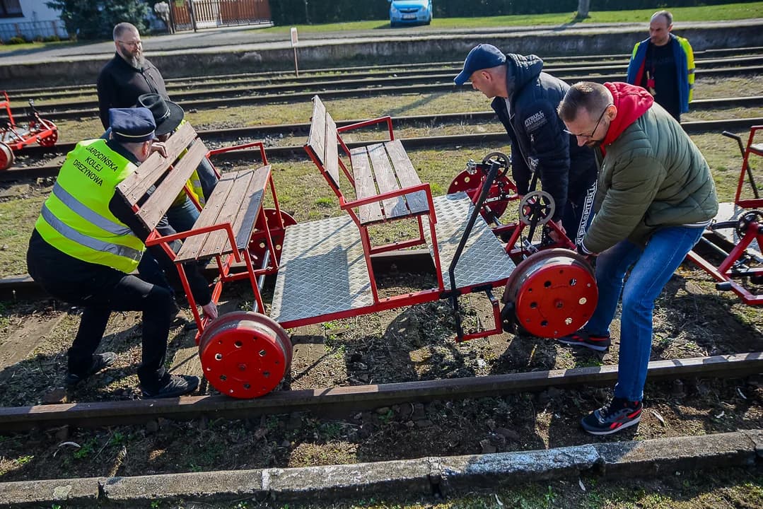 Dzień Kobiet na drezynach