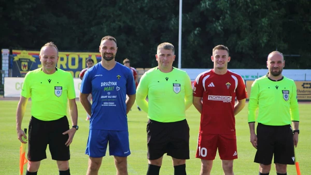 Pomimo ogromnego upału Jarocin zagrał dla Mai Kieliby. W meczu pokazowym zmierzyły się Jarota Jarocin oraz Team Maja