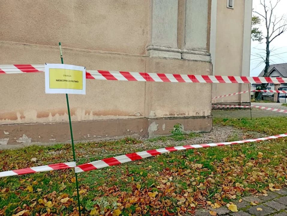 Prace przy kościele w Cielczy cały czas się odbywają.