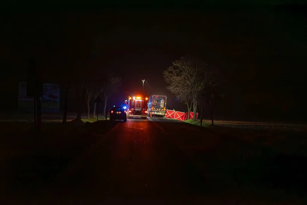 Śmiertelny wypadek na DK 11 w Kotlinie