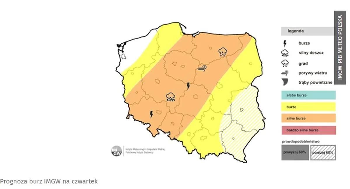 Ekstremalne upały i burze - ostrzeżenie IMGW — zdjęcie 5 z 7