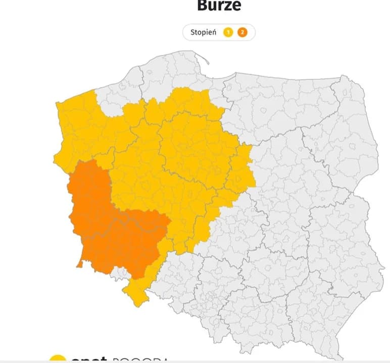 Ekstremalne upały i burze - ostrzeżenie IMGW — zdjęcie 3 z 7
