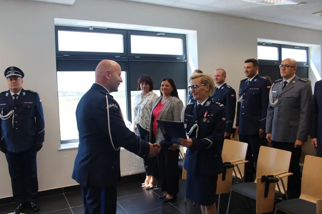 Powołanie komendanta jarocińskiej policji. Mł. insp.Tomasz Mimier: Policja jest dla społeczeństwa