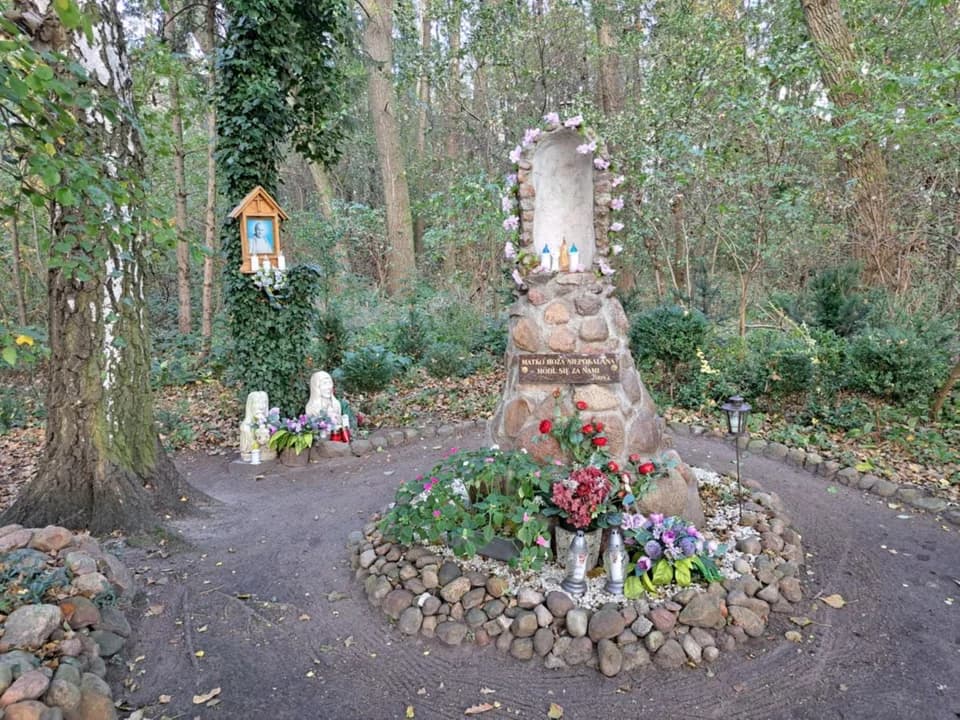 Ktoś zniszczył figurkę Matki Boskiej w Witaszycach