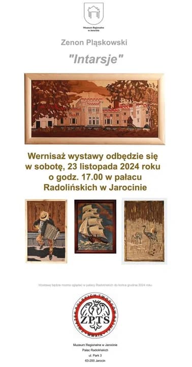 Intarsja - sztuka "malowania" w drewnie. W sobotę wernisaż Zenona Pląskowskiego [ZDJĘCIA] — zdjęcie 5 z 58
