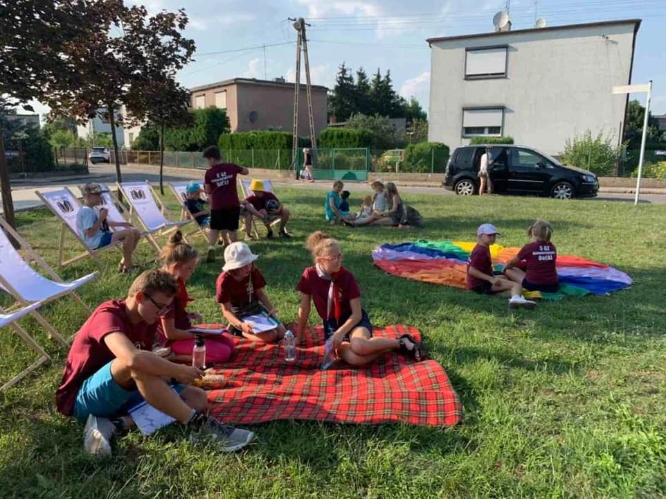Piknik z okazji "Cudu nad Wisłą" w Nowym Mieście