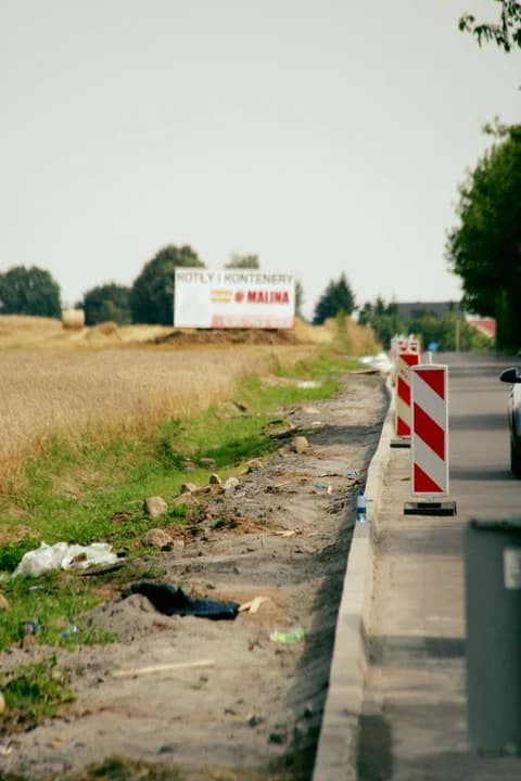 Władze powiatowe wizytują inwestycje drogowe — zdjęcie 4 z 16
