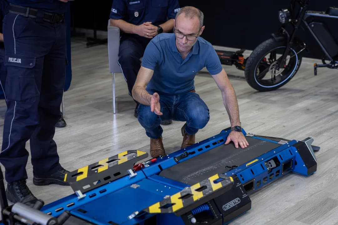 Mobilna hamownia do elektrycznych hulajnóg i rowerów — zdjęcie 6 z 6