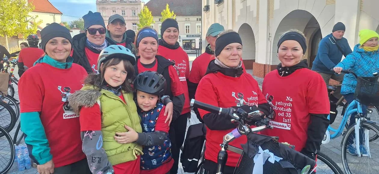 35 km na 35-lecie. Wyjątkowe urodziny „Gazety Jarocińskiej”. Niedzielne podchody z RoweLOVE Jarocin [ZDJĘCIA]