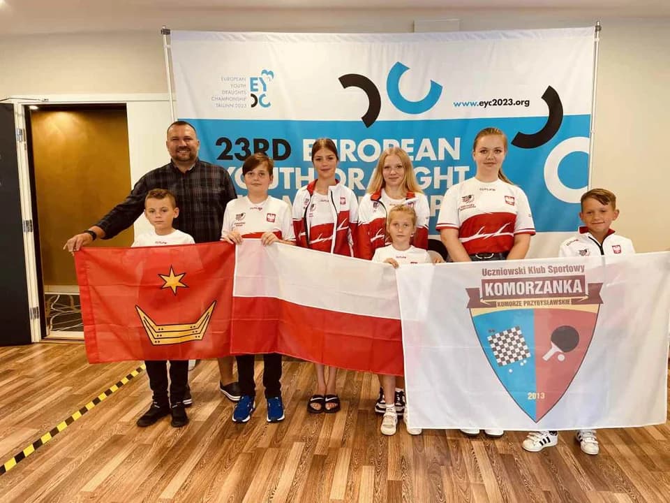 UKS Komorzanka na Młodzieżowych Mistrzostwach Europy w Estonii
