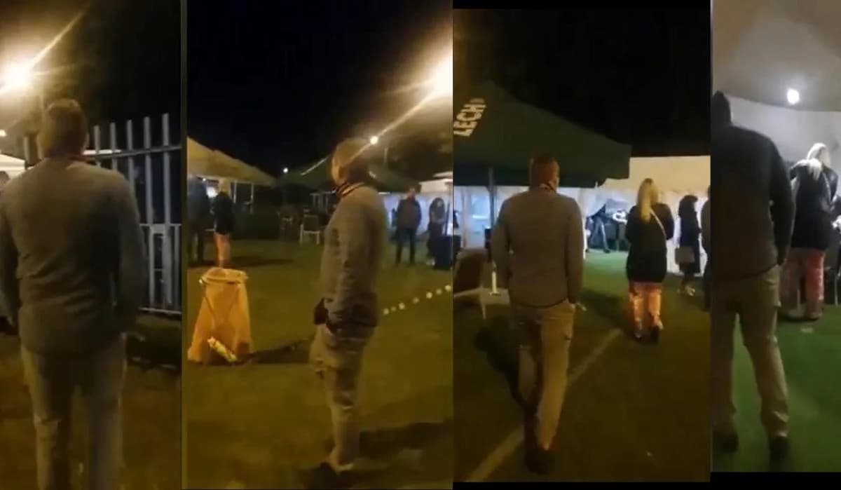 Jarocin Festiwal 2022. Radny Tomasz Klauza wyprowadzony przez ochronę