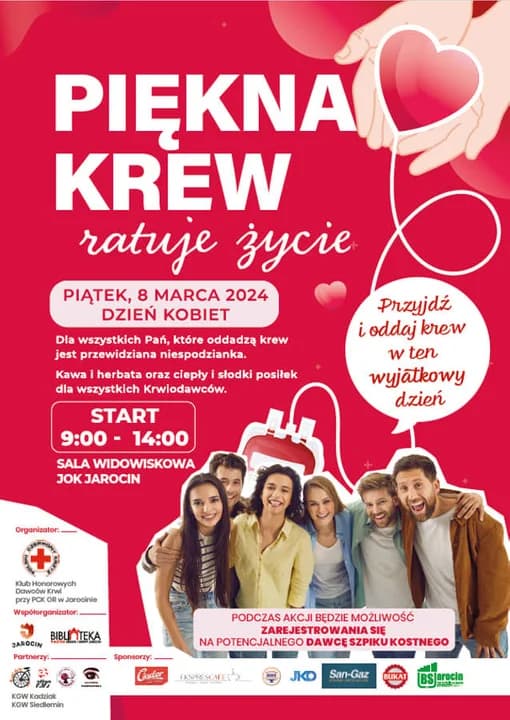 Dzień Kobiet z PCK i HDK. Pierwsza taka akcja w Jarocinie — zdjęcie 2 z 2