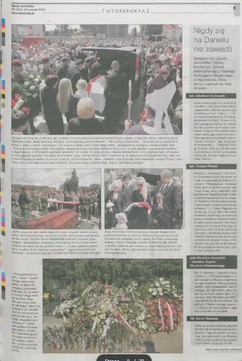 Kpt. Daniel Ambroziński z Jarocina zginął w Afganistanie na pierwszej linii — zdjęcie 4 z 9