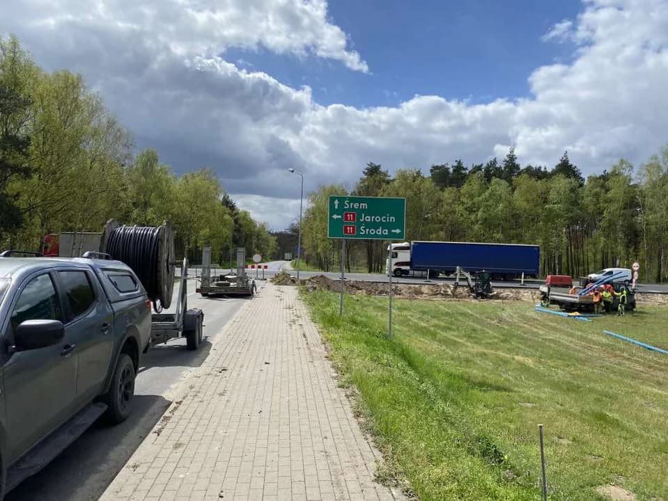 Uwaga kierowcy! Będzie ruch wahadłowy i objazdy na krajowej 11 [ZDJĘCIA]